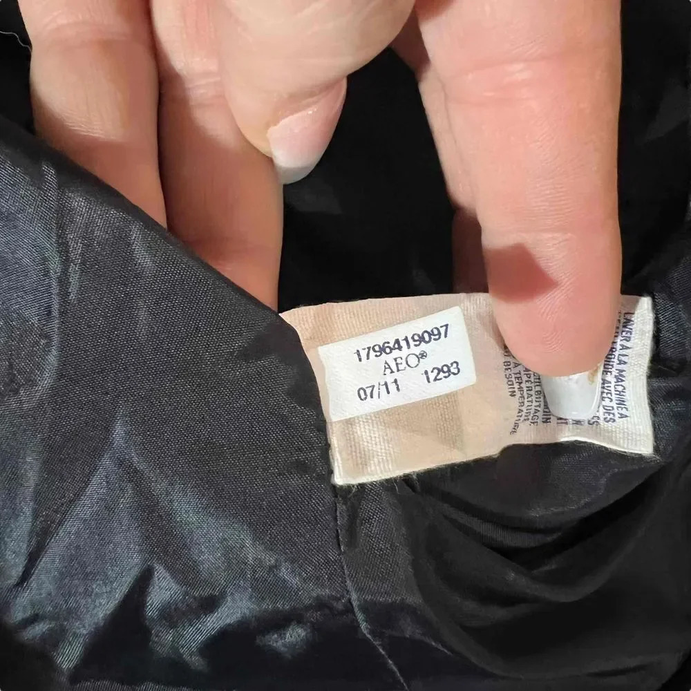 American Eagle Single-Breasted Button Closure Fro… - image 5